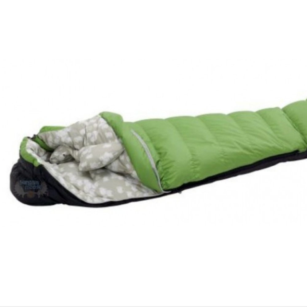 MEC Green Down Explorer Sleeping Bag for Kids